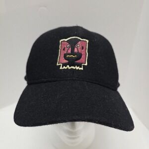 VTG Pink Floyd Division Bell Wool Baseball Hat Black Embroidered Logo Adjustable